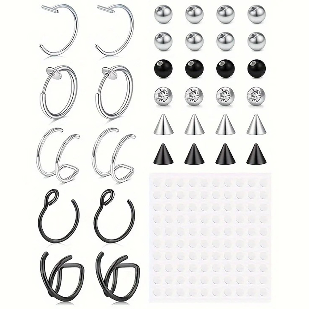 Body Jewelry Nose - Nep-piercings, nep-lipring, nep-neusring, nep-slangenbeet, nep-wenkbrauwpiercing, oorcuff-clip,