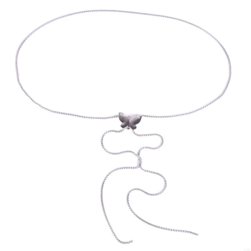 Body Jewelry For Sensitive Skin - Ergonomisch vlindertailleaccessoire met verstelbare lichaamsketting voor