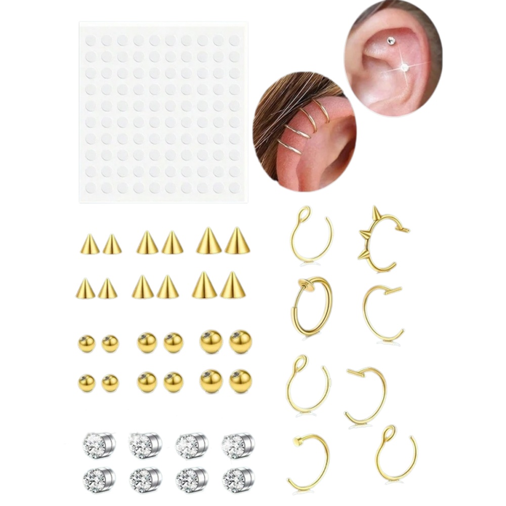 Body Jewelry Nose - Nepneusringen nep septum voor vrouwen nepneuspiercing