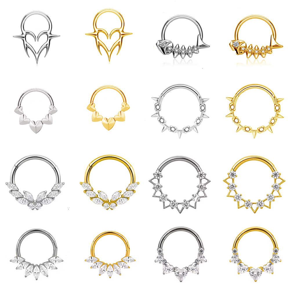 Rook Curved Barbell - 1PCS G23 Titanium Conch Hoop Ring