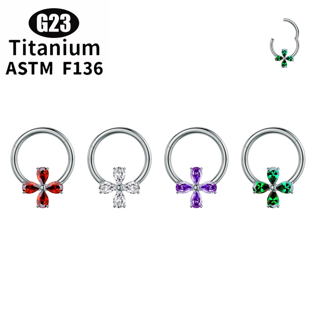 Body Jewelry Nose - ASTM F136 Titanium Piercing Sieraden Neusring