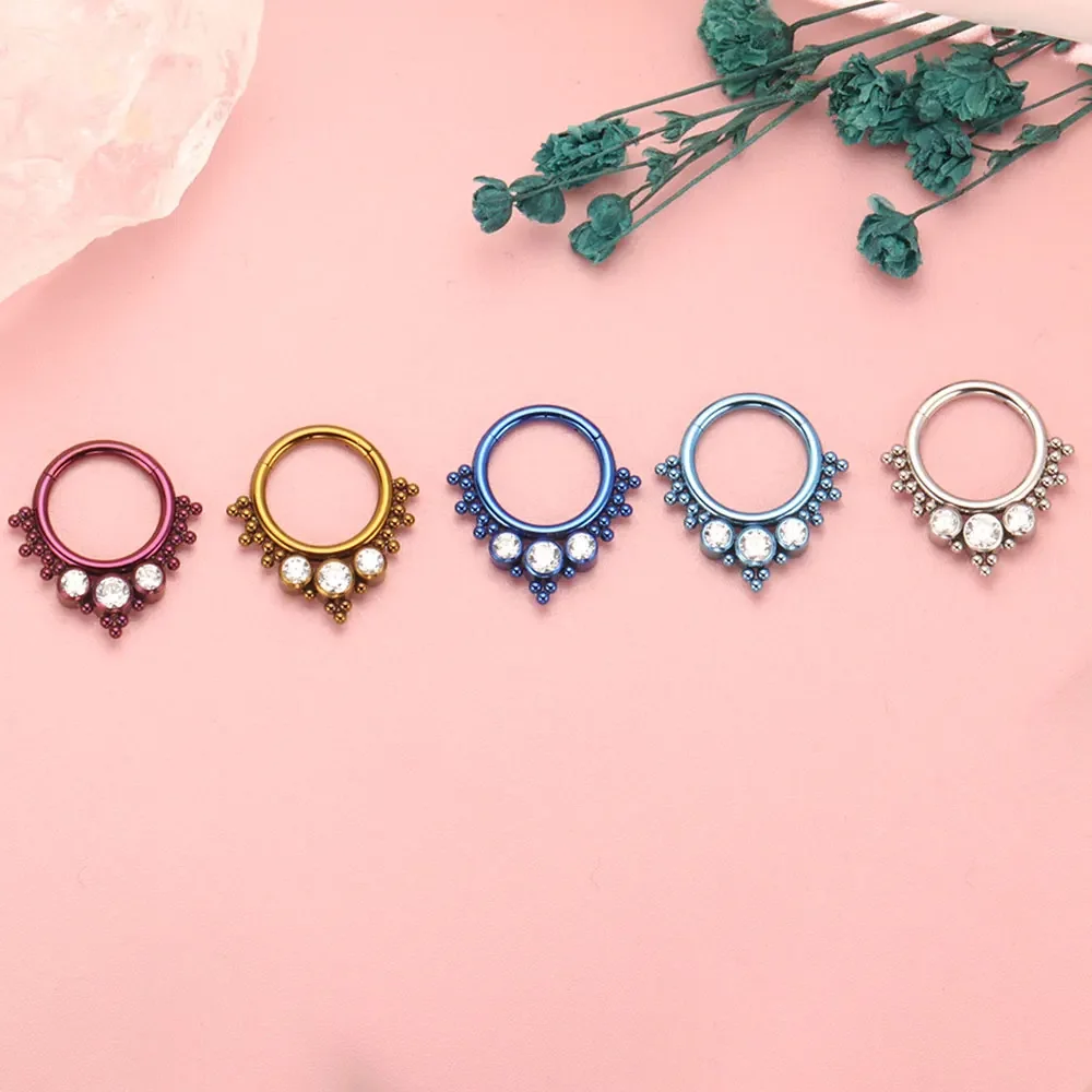 ASTM F136 Titanium Clicker Hog - Body Piercing Quality Jewelry recensie en prijs
