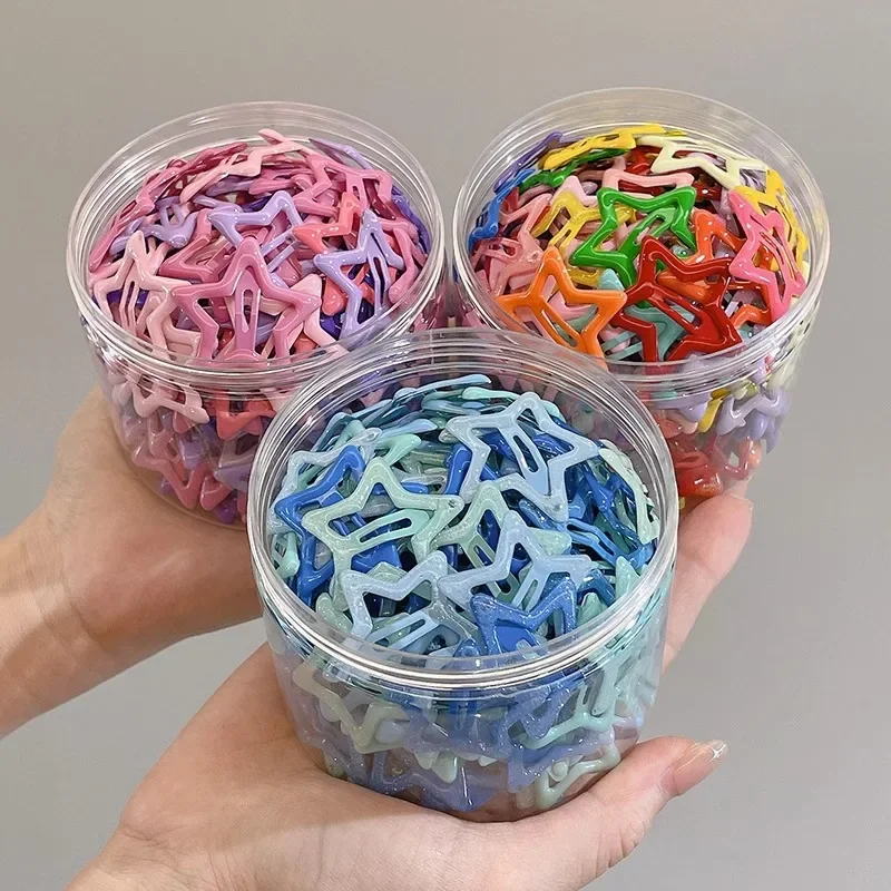 Kleurrijke Kawaii Ster Haarspe - Body Jewelry Wholesale recensie en prijs