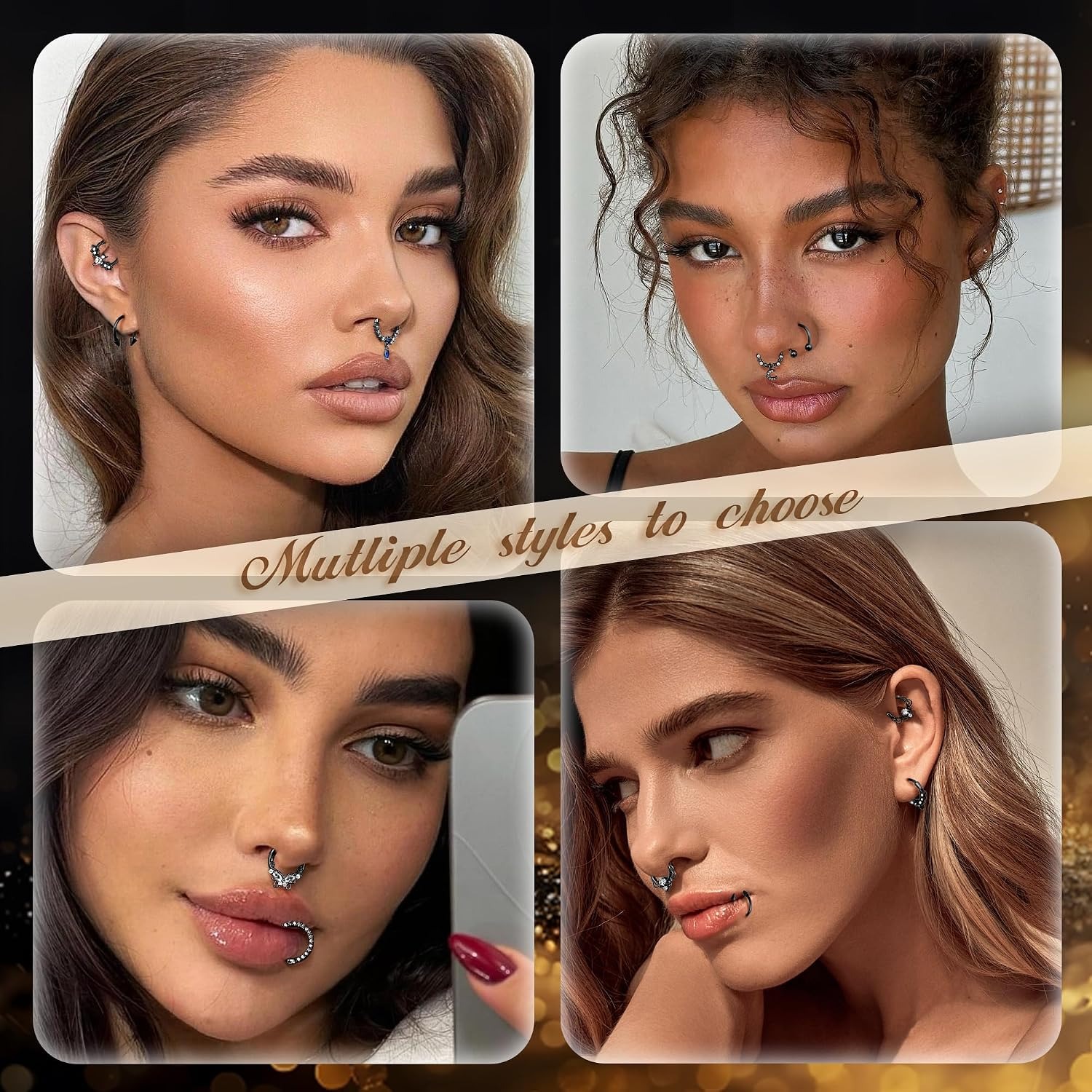 FASACCO Septum Ringen Septum P - Body Jewelry For Sensitive Skin recensie en prijs