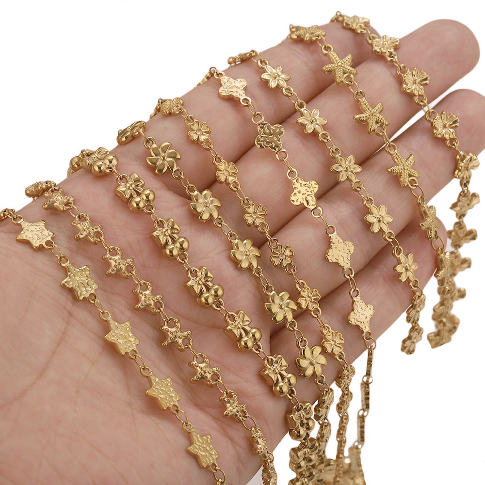 1 meter roestvrijstalen bloems - Body Jewelry Wholesale recensie en prijs