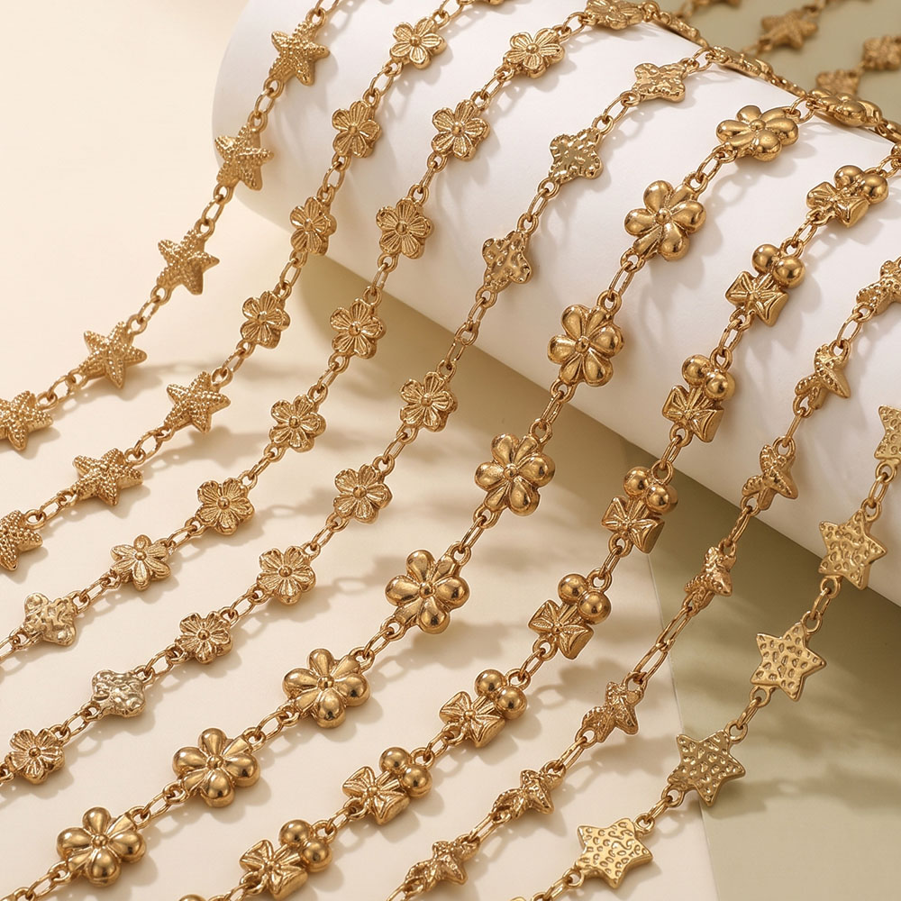 1 meter roestvrijstalen bloems - Body Jewelry Wholesale recensie en prijs