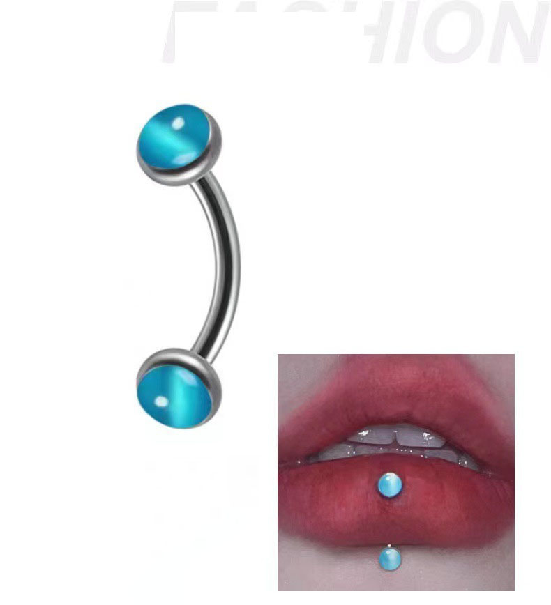1 stuk Wenkbrauw Piercing Bana - Rook Curved Barbell recensie en prijs