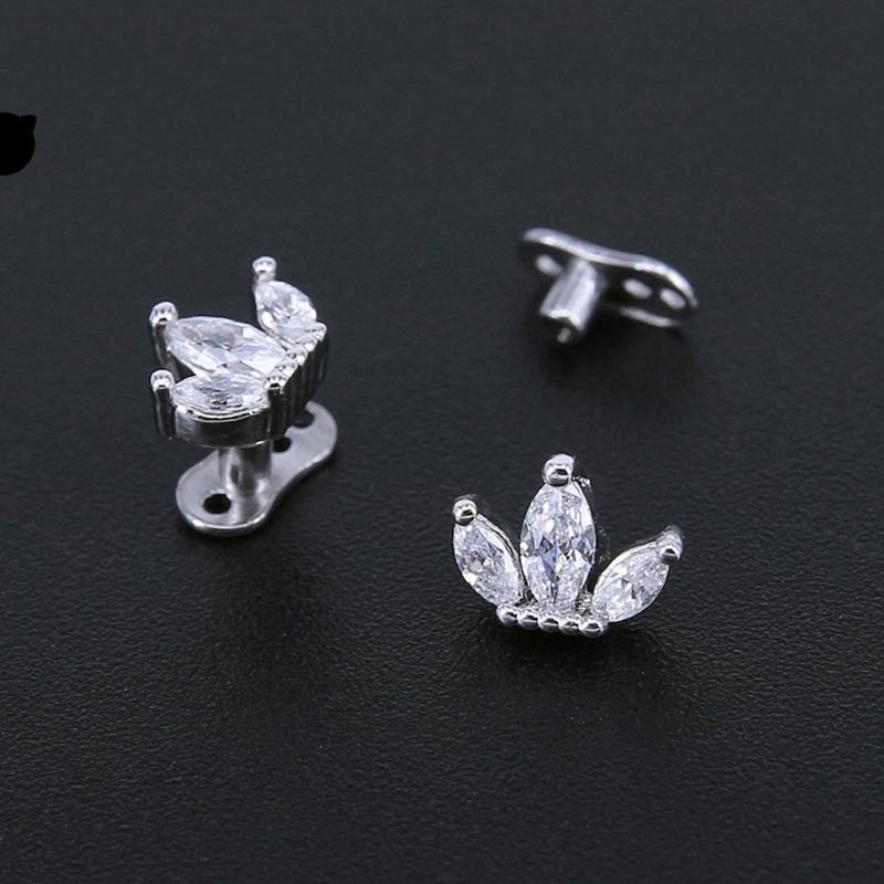 Modieuze roestvrije dermale an - Body Jewelry For Sensitive Skin recensie en prijs