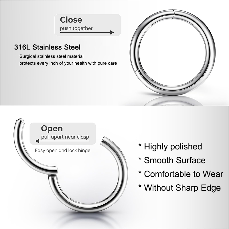 16G 316L Chirurgisch staal Sch - Body Jewelry Nose recensie en prijs