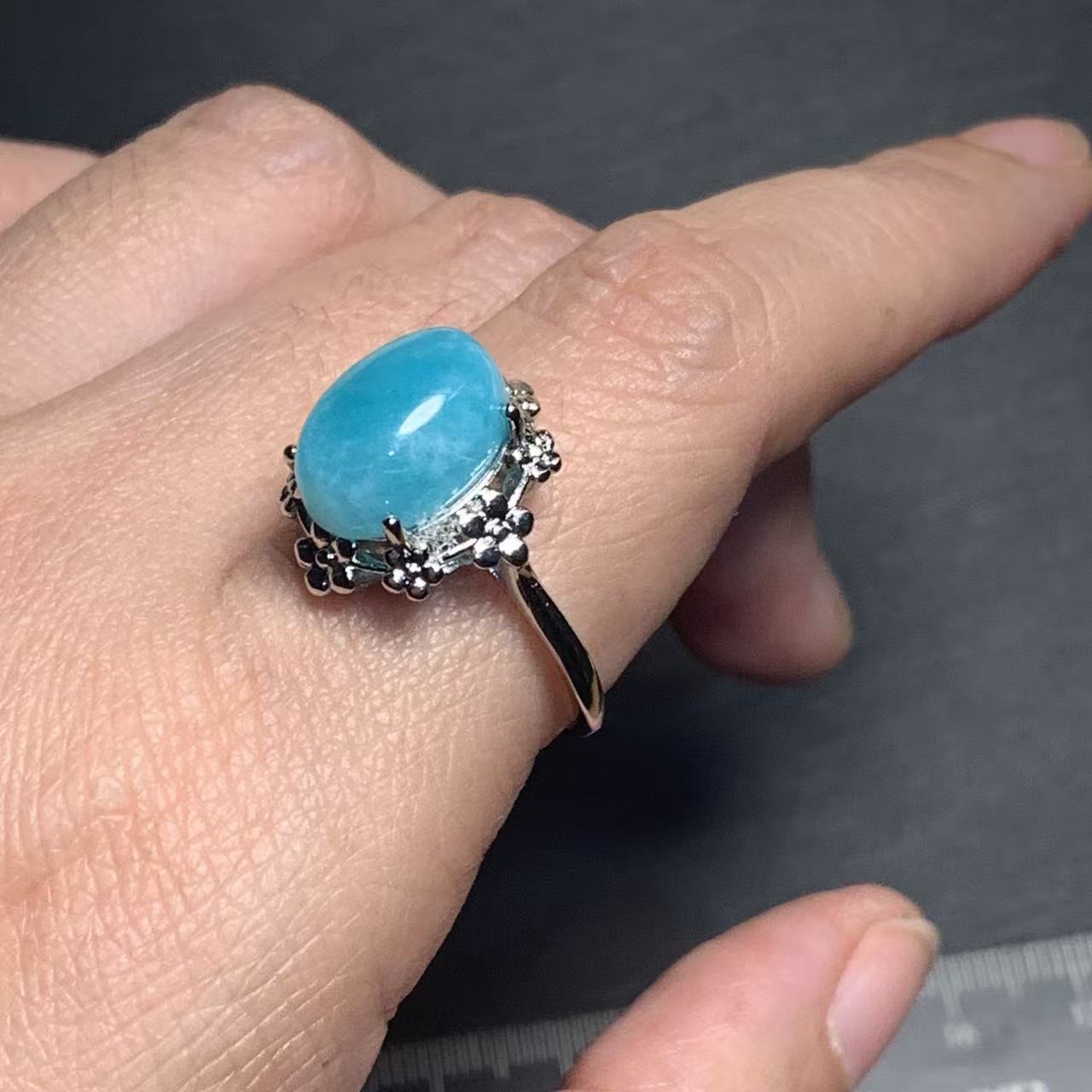 46 Natuurlijke Amazoniet Ring  - Body Jewelry Wholesale recensie en prijs