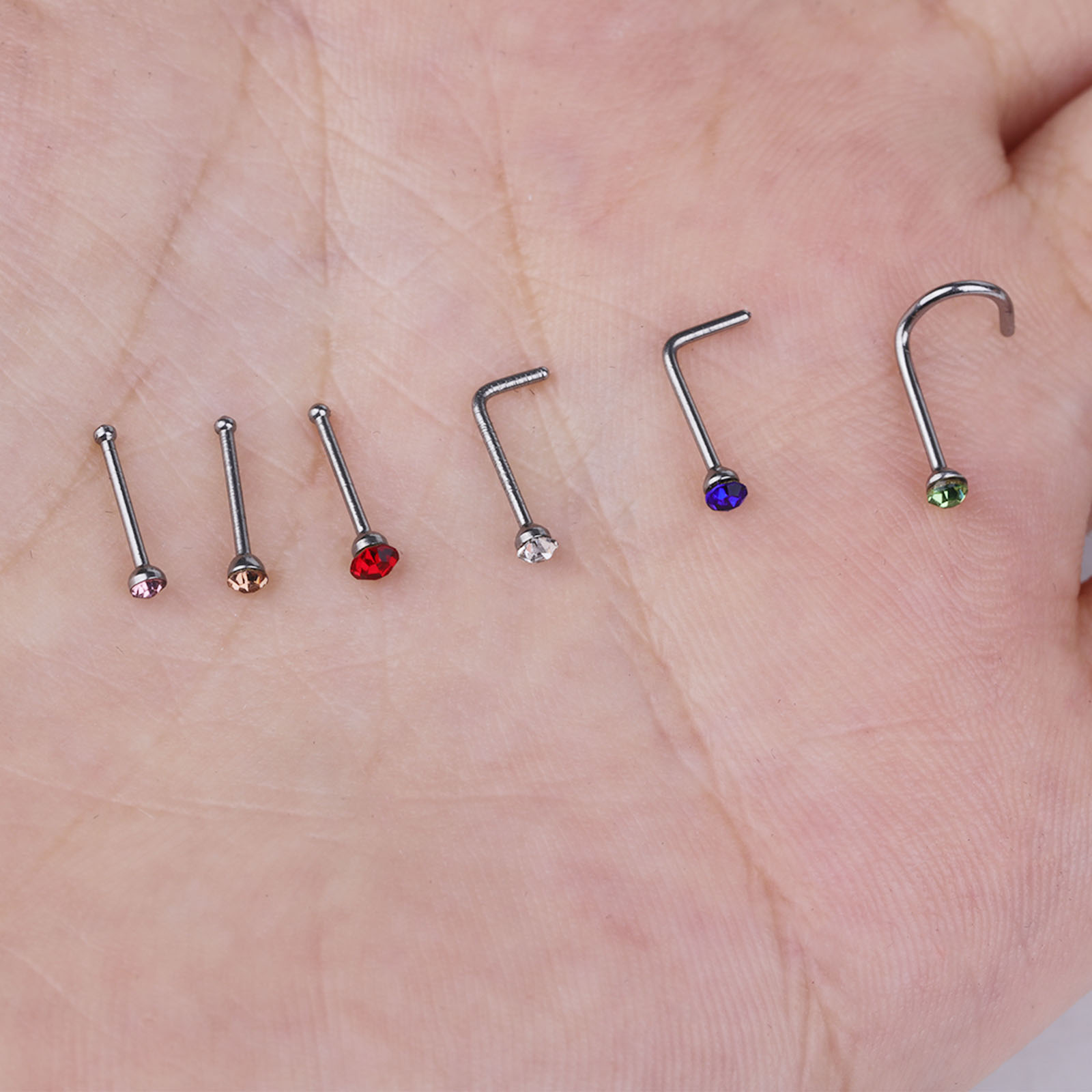 Hypoallergene neusstekers - kl - Body Jewelry For Sensitive Skin recensie en prijs