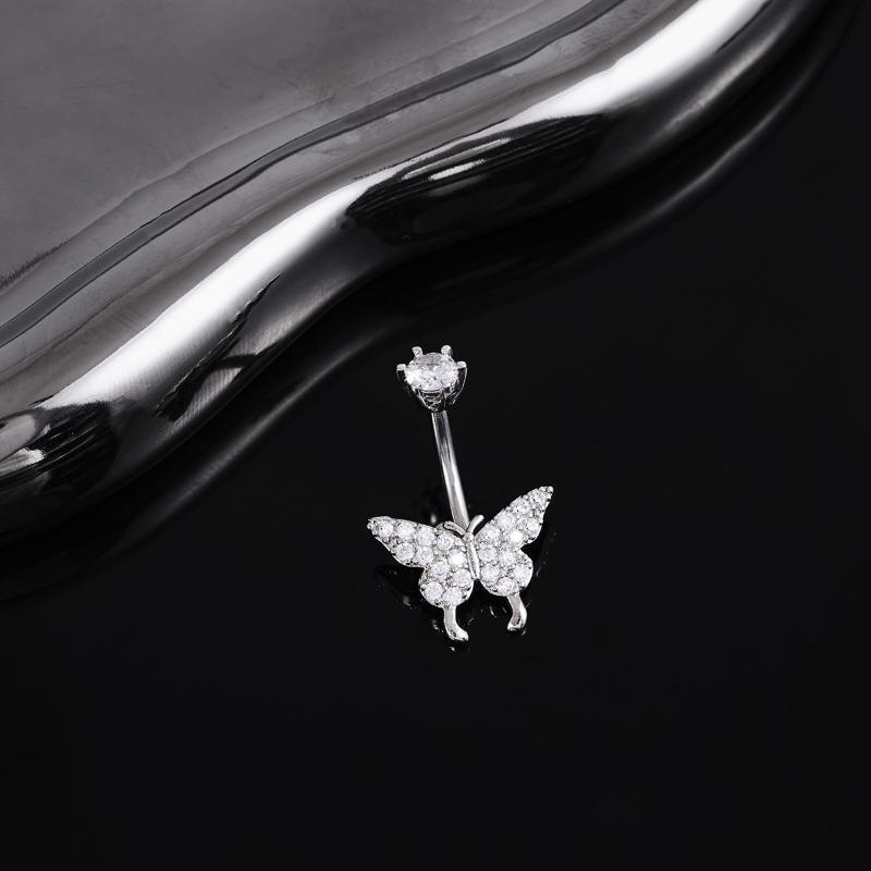 Vlinder Zirkoon Navelringen Y2 - Body Piercing Quality Jewelry recensie en prijs