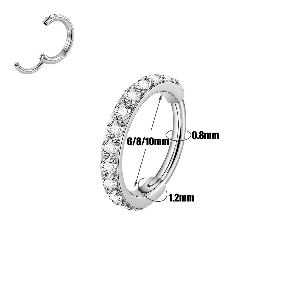 1PC 316L RVS Hoge Kwaliteit Zi - Body Piercing Quality Jewelry recensie en prijs