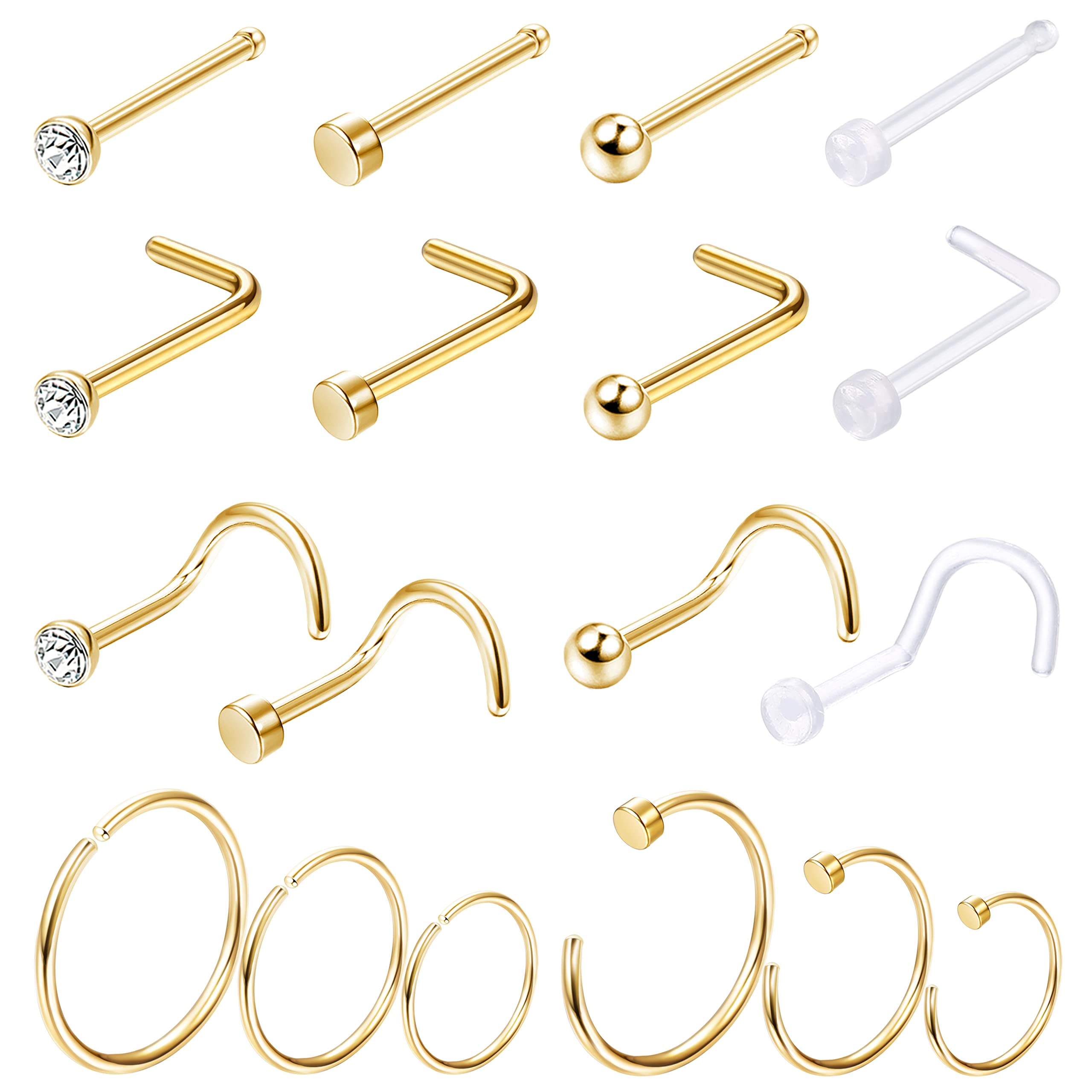 1 Stuks/18 Stuks Hypoallergene - Body Jewelry For Sensitive Skin recensie en prijs