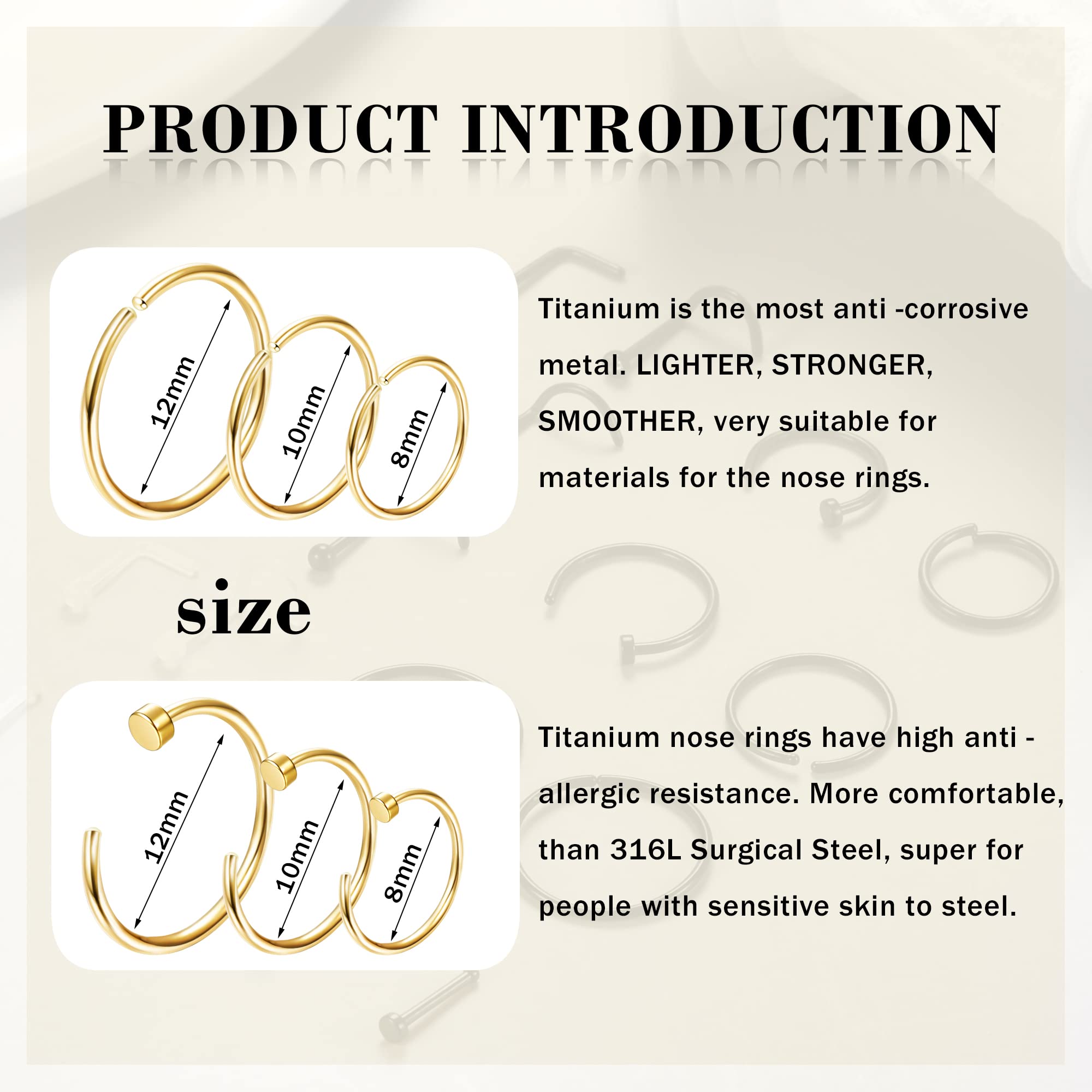1 Stuks/18 Stuks Hypoallergene - Body Jewelry For Sensitive Skin recensie en prijs