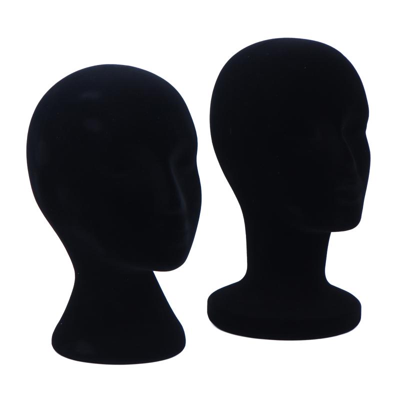Zwarte fluwelen mannequin hoof - Body Jewelry Shop recensie en prijs