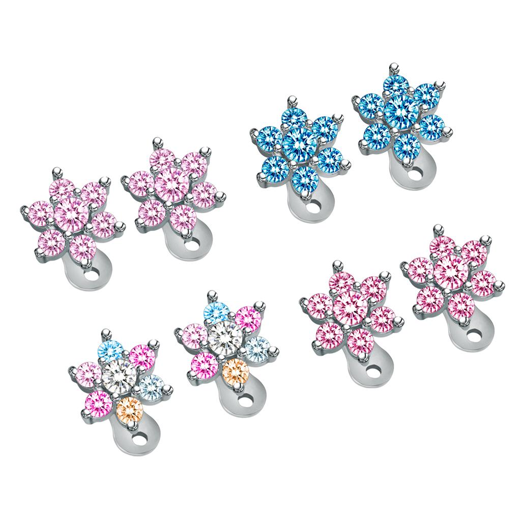 Oorbellen met microdermale stu - Body Jewelry For Sensitive Skin recensie en prijs