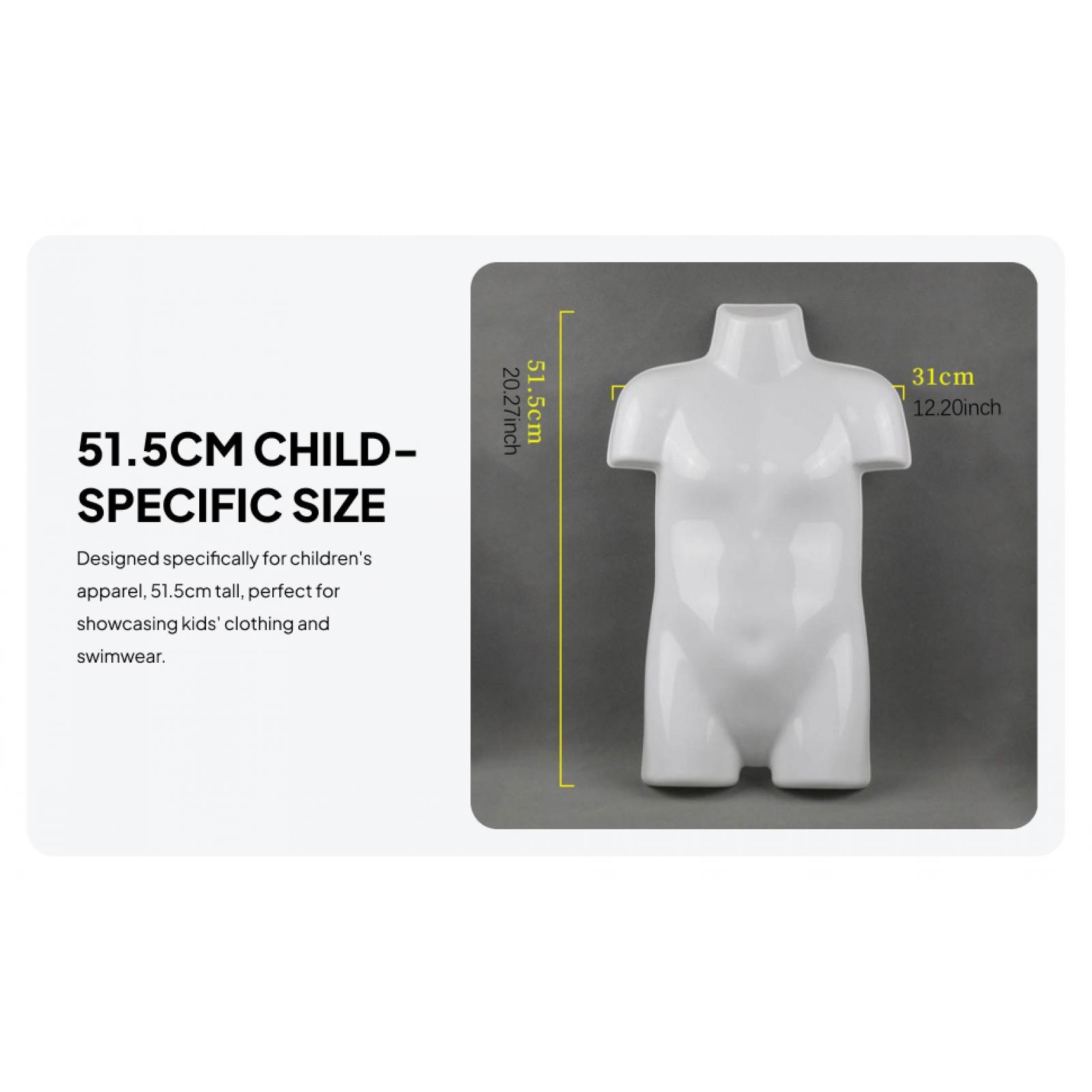 Kid Mannequin Torso Kind Manne - Body Jewelry Shop recensie en prijs