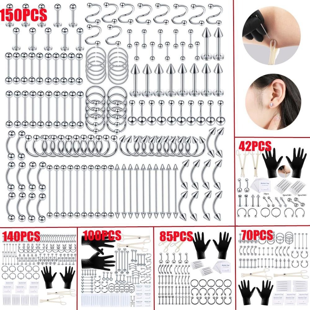 150/140/85/70/42-delige body p - Body Jewelry Nose recensie en prijs