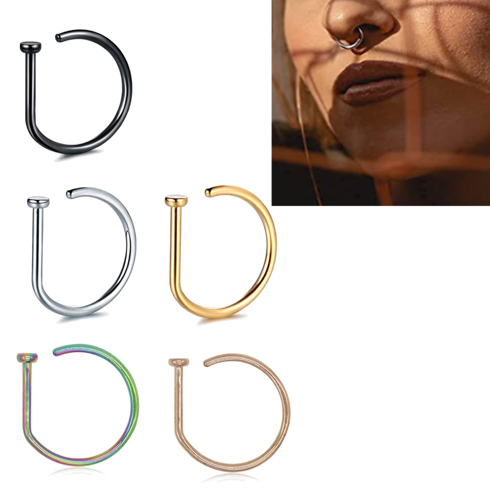 1 Pc Vrouw Man Nep Neuspiercin - Body Jewelry Nose recensie en prijs