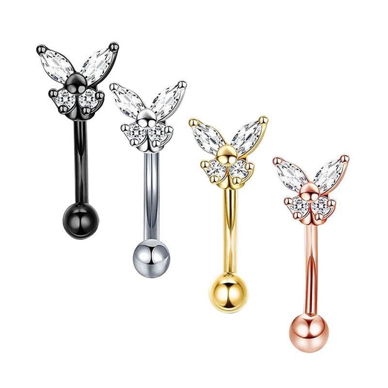 Gouden Rook Piercing Sieraden  - Rook Curved Barbell recensie en prijs