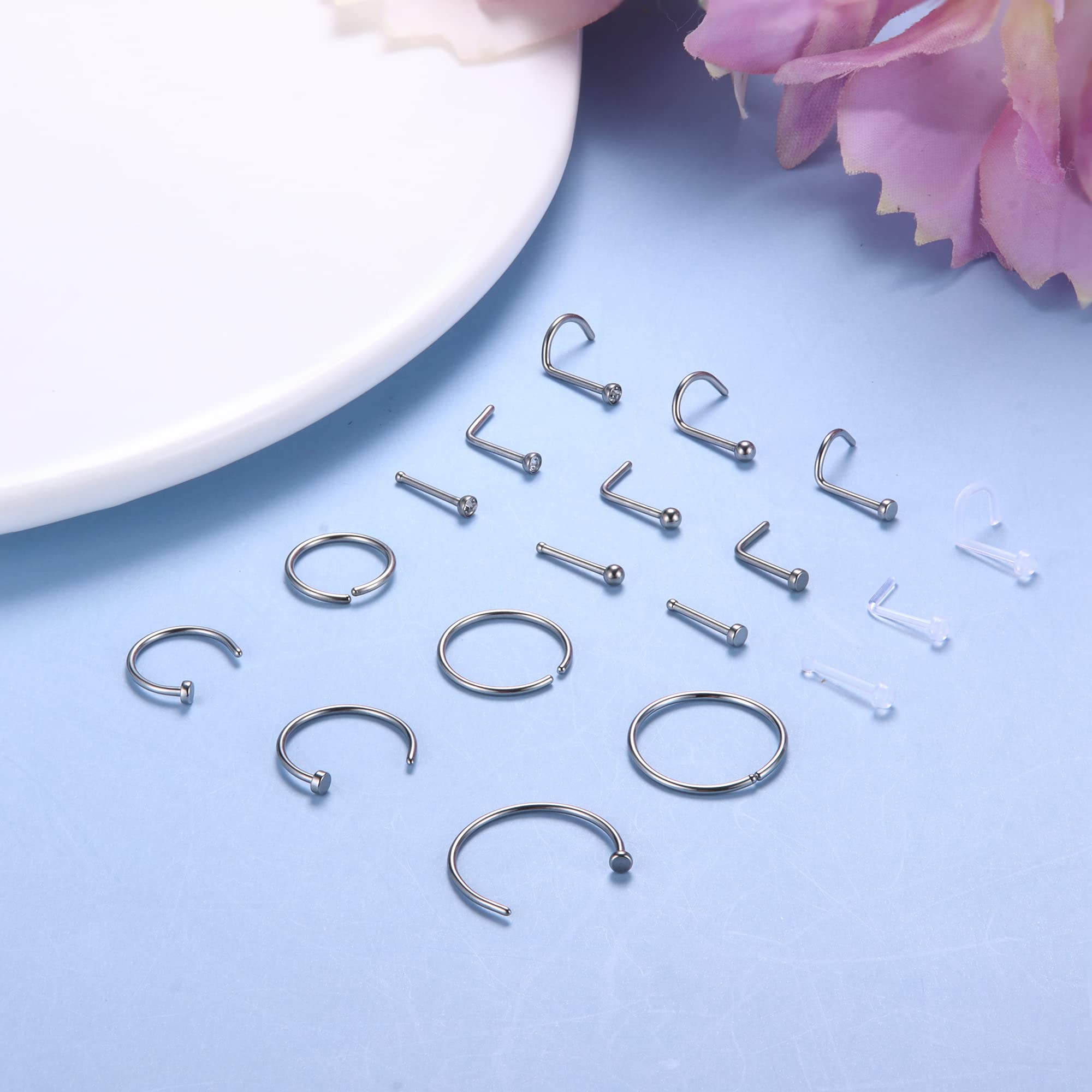 1PCS Hypoallergeen Neusring St - Body Jewelry For Sensitive Skin recensie en prijs