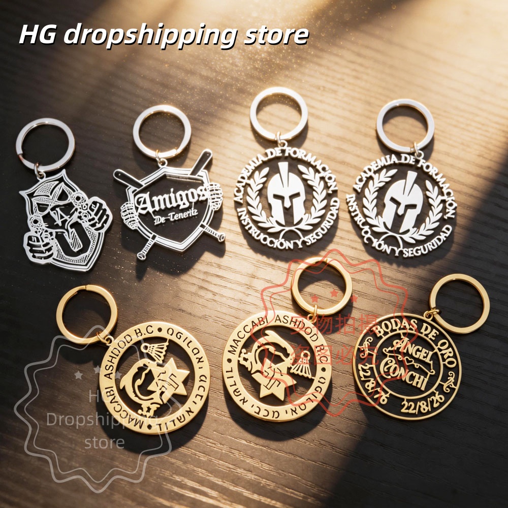 Gepersonaliseerde logo-sleutel - Body Jewelry Wholesale recensie en prijs