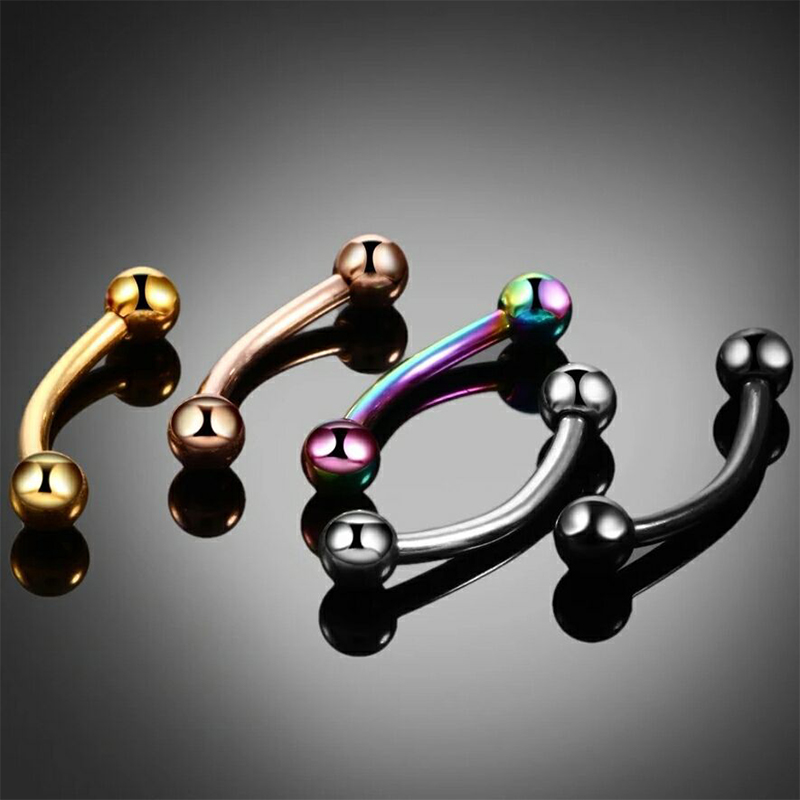 20 Stk/set Staal Wenkbrauw Ban - Rook Curved Barbell recensie en prijs