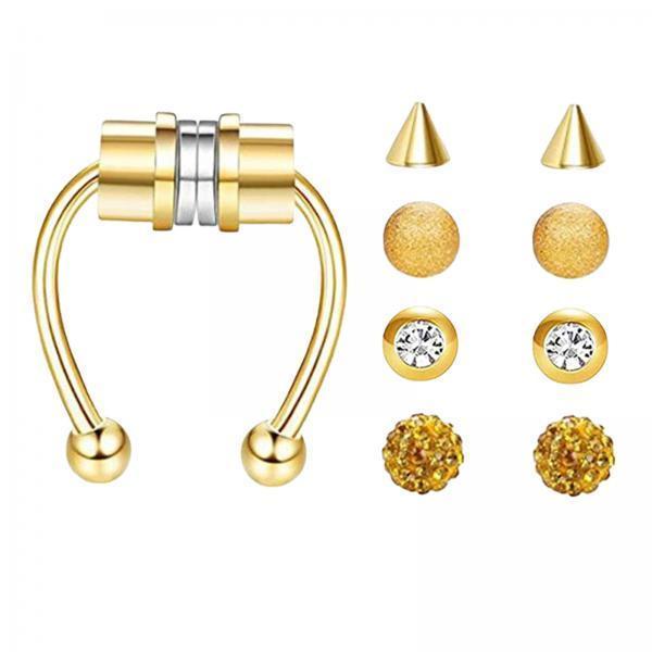 Roestvrijstalen magnetische ne - Body Jewelry Shop recensie en prijs