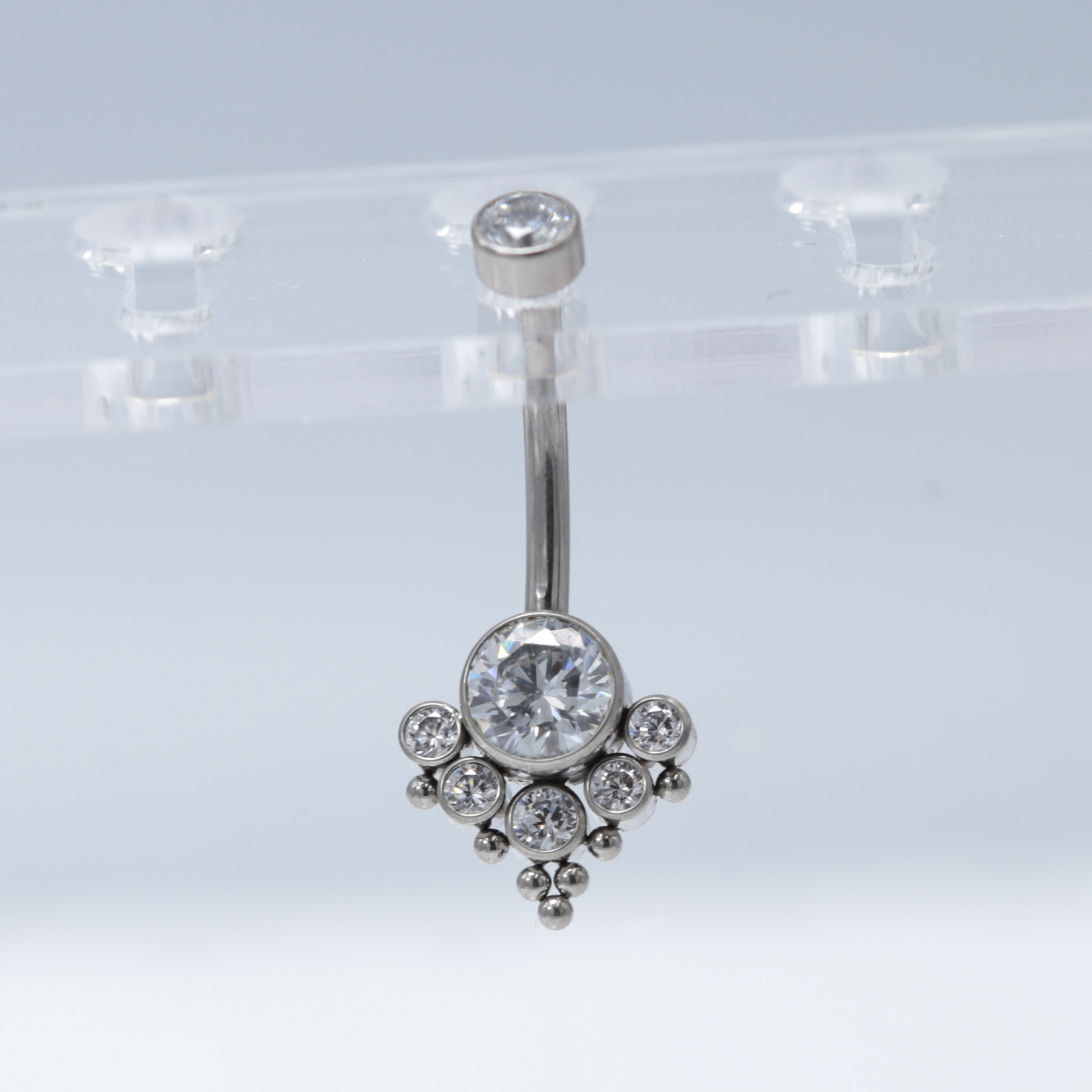 14G Titanium Navel Ring Astm F - Body Jewelry Implant Grade Titanium recensie en prijs