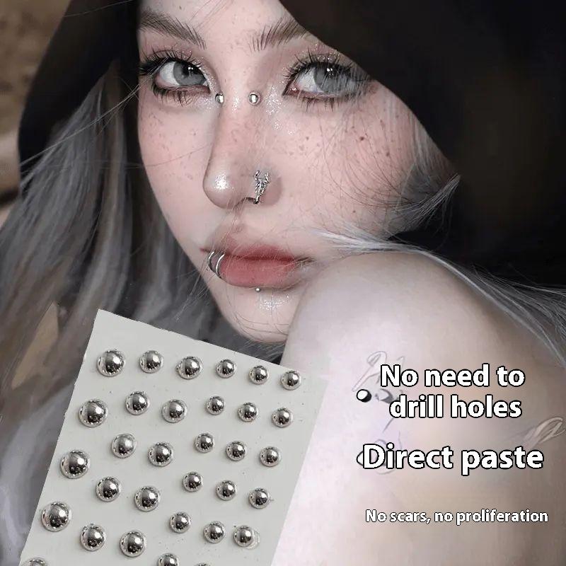 321pcs Non Piercing Lip Studs  - Body Jewelry Nose recensie en prijs