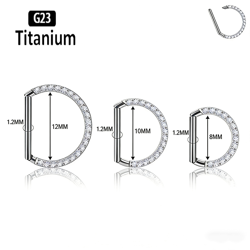 G23 Titanium Scharnierende Seg - Rook Curved Barbell recensie en prijs