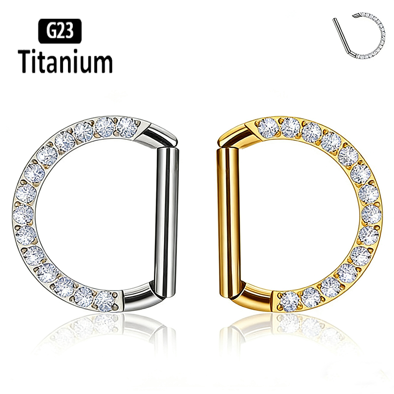 G23 Titanium Scharnierende Seg - Rook Curved Barbell recensie en prijs