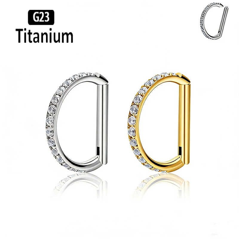 G23 Titanium Scharnierende Seg - Rook Curved Barbell recensie en prijs