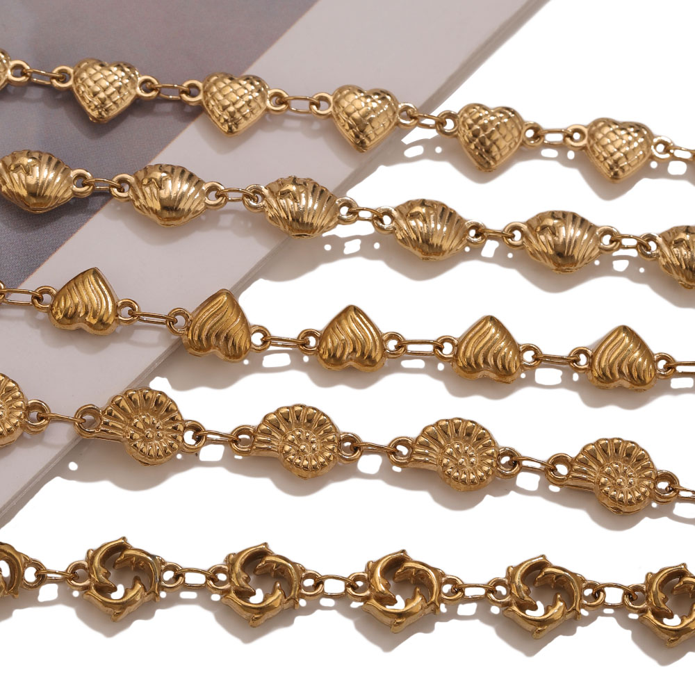 1M PVD Gouden RVS Hart Ster Bl - Body Jewelry Wholesale recensie en prijs