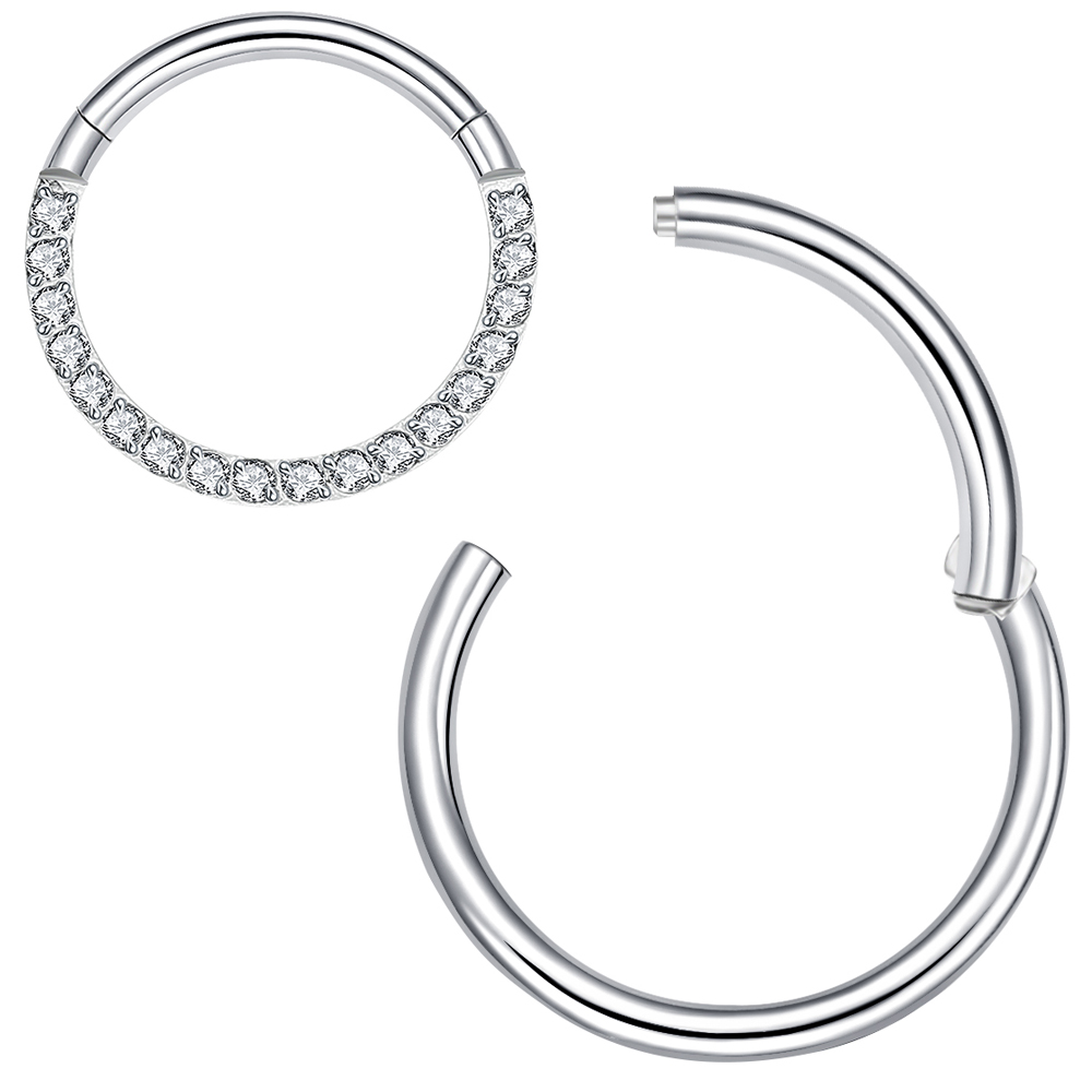 1PCS Septum Hoop Daith Piercin - Rook Curved Barbell recensie en prijs
