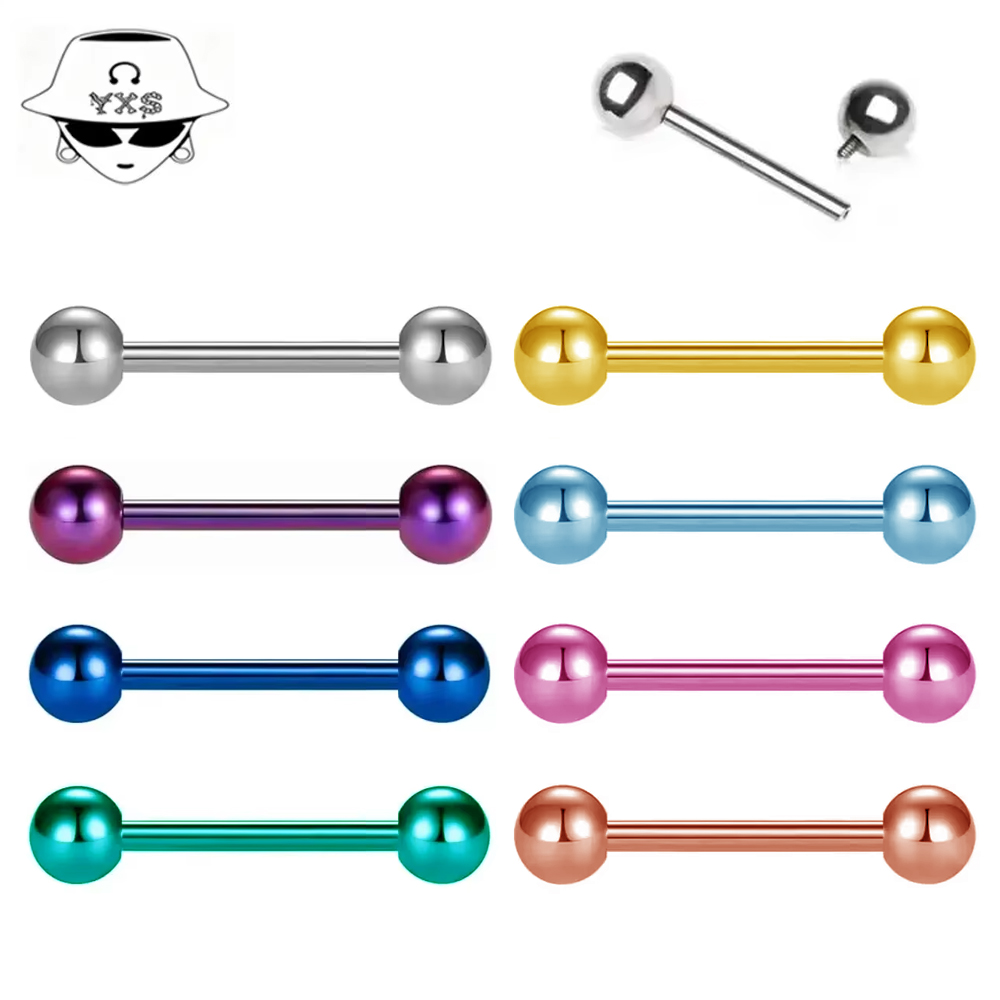 2 stks/partij ASTM F136 Titani - Body Jewelry Implant Grade Titanium recensie en prijs