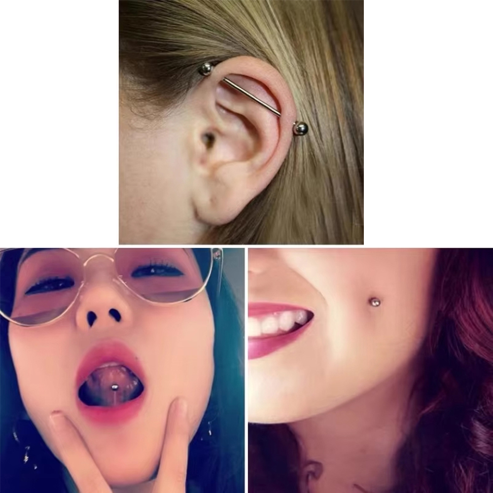 2 stks/partij ASTM F136 Titani - Body Jewelry Implant Grade Titanium recensie en prijs