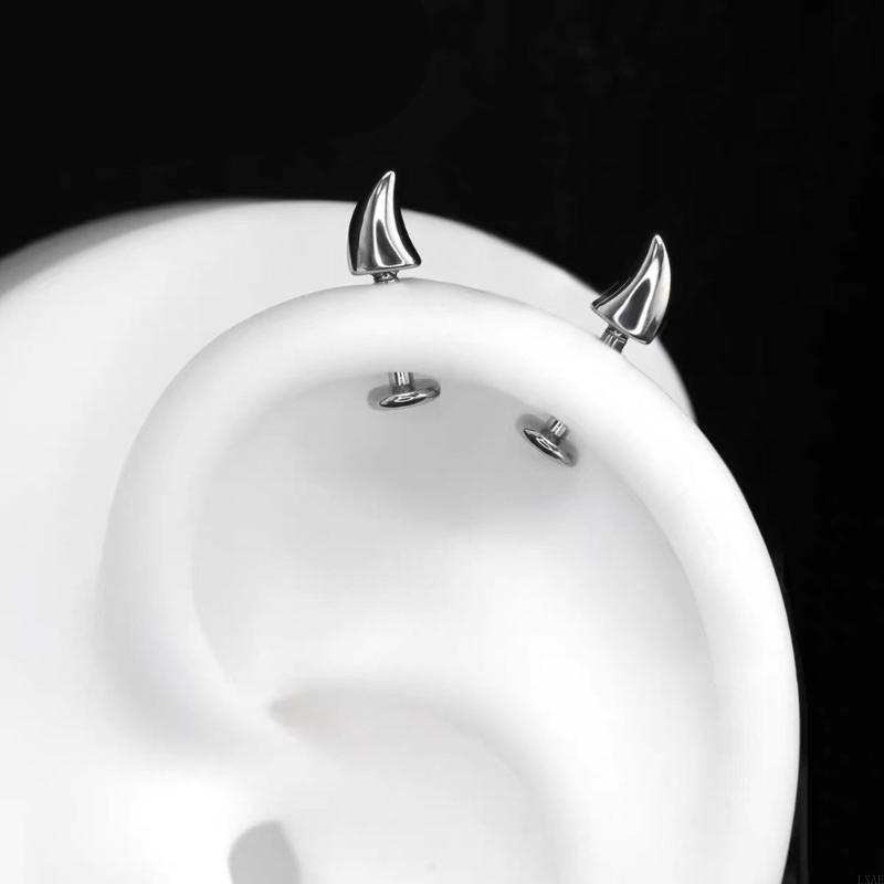 Stijlvolle Devil Spikes Oorbel - Body Jewelry For Sensitive Skin recensie en prijs