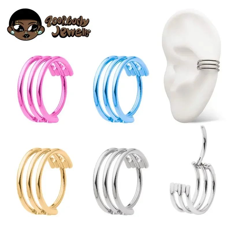 G23 Titanium Drielaagse Holle  - Body Piercing Quality Jewelry recensie en prijs