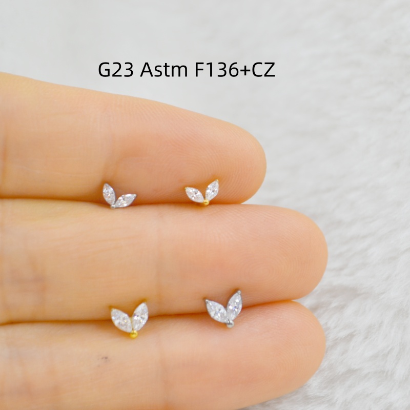 Lot10pcs G23 Titanium ASTM F13 - Rook Curved Barbell recensie en prijs