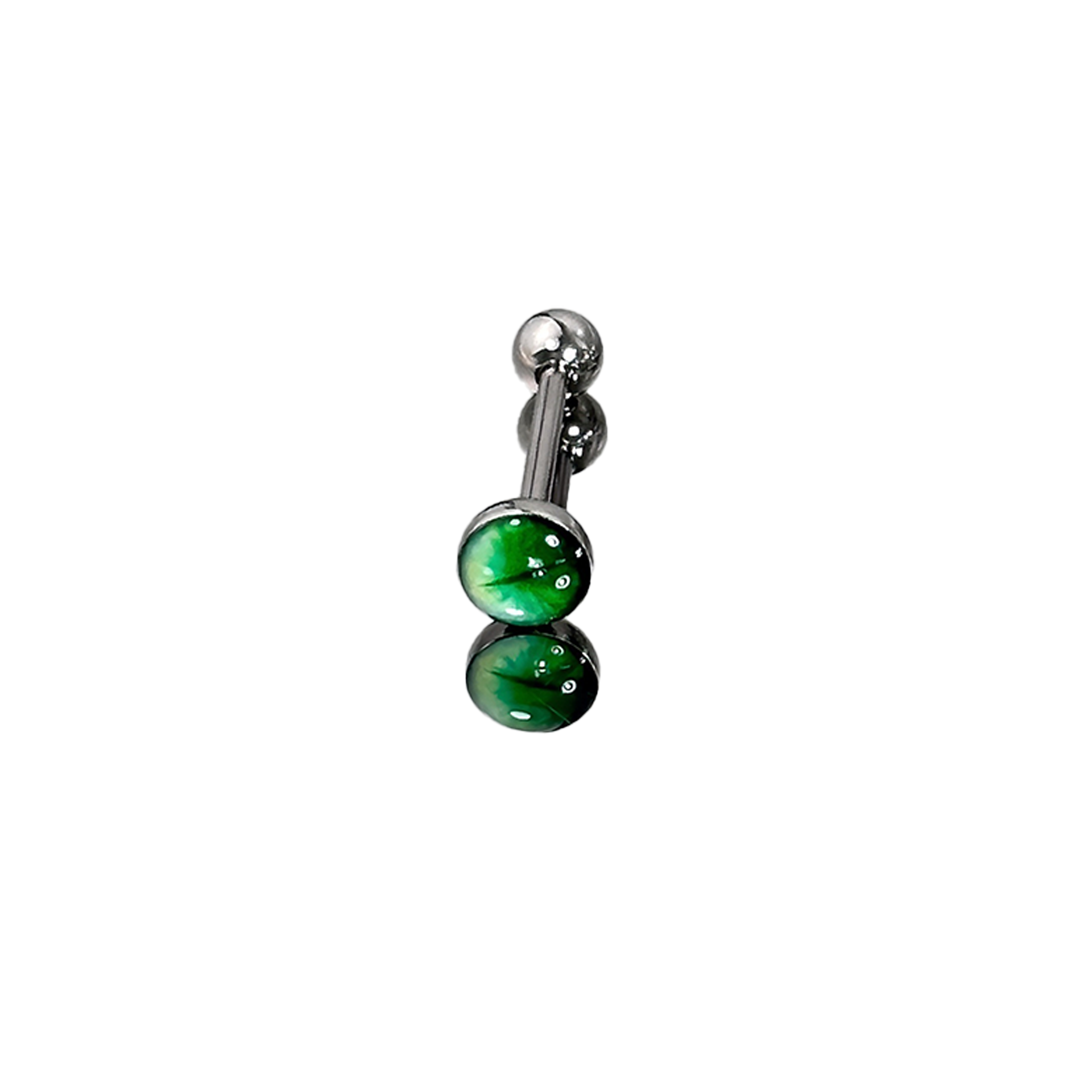 1Pc Hoogwaardige Trendy Groene - Body Piercing Quality Jewelry recensie en prijs