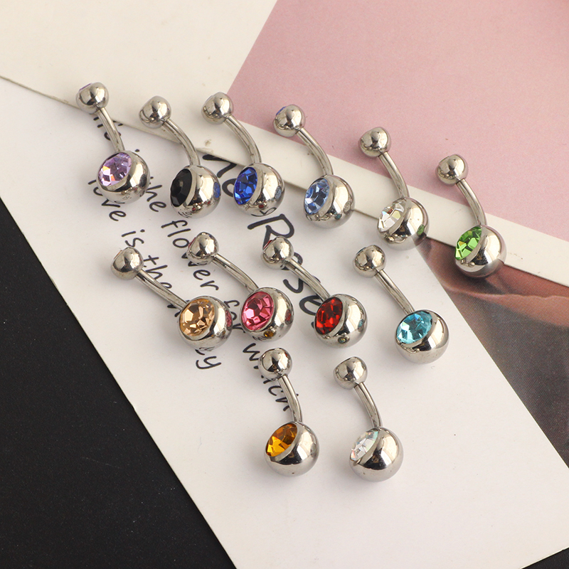 G23 Titanium Double Gem Belly  - Body Piercing Quality Jewelry recensie en prijs