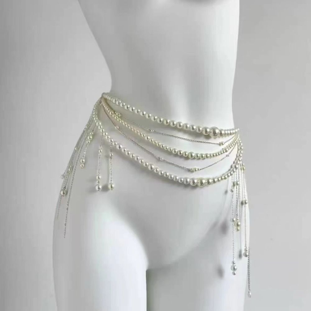 Mode Elegante Parel Taille Ket - Body Jewelry Women recensie en prijs