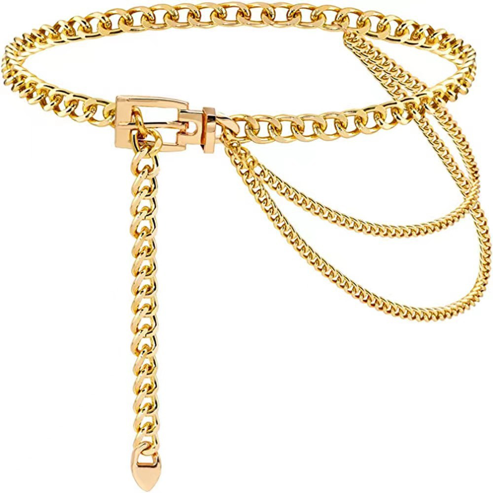 Punk taille ketting metalen ri - Body Jewelry Women recensie en prijs