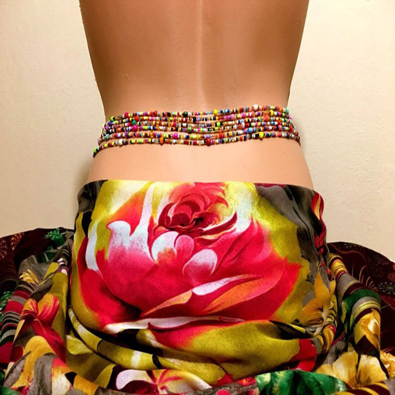 Vrouwen Gelaagde Kralen Buik K - Body Jewelry Women recensie en prijs