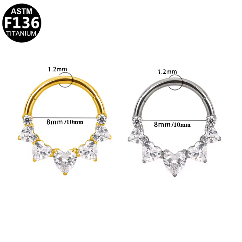 1PCS G23 Titanium Conch Hoop R - Rook Curved Barbell recensie en prijs