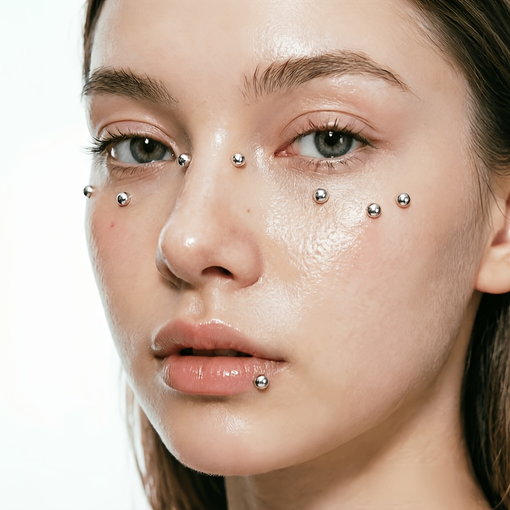 4-delige set zelfklevende nep- - Body Jewelry Nose recensie en prijs